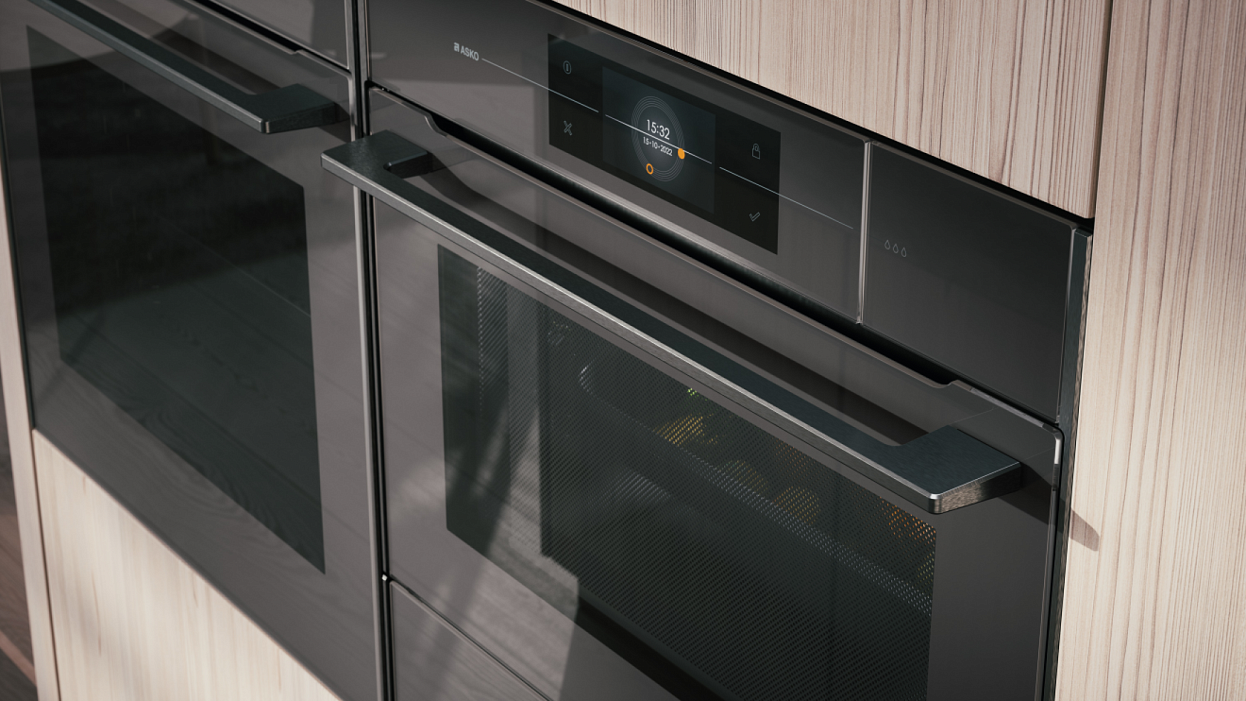 Духовой шкаф с функцией пароварки и СВЧ